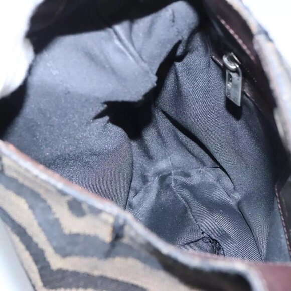 FENDI Hand Bag Canvas Brown Auth - Picture 15 of 16